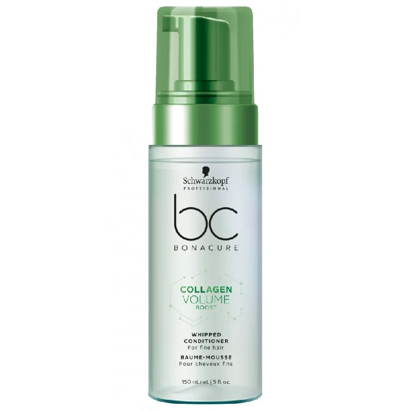 Hair care for wavy hair-Schwarzkopf Bonacure Collagen Volume Boost Whipped Conditioner