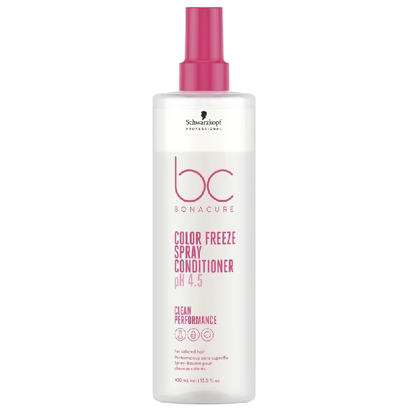 Hair care routine for hair loss-Schwarzkopf Bonacure Color Freeze Spray Conditioner 400ml