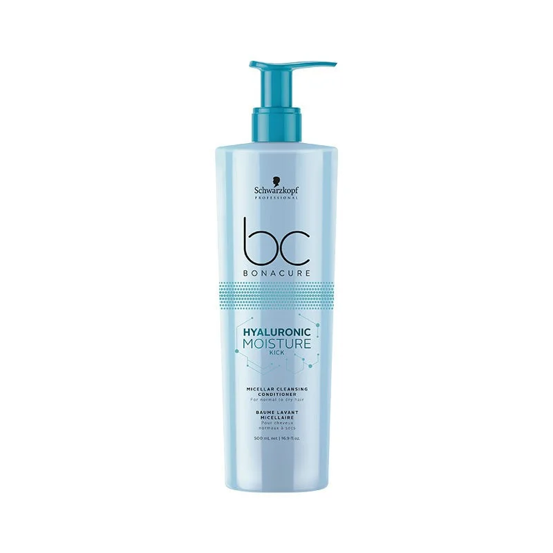 Hair care products for hair growth-Schwarzkopf Bonacure Hyaluronic Moisture Kick Micellar Cleansing Conditioner 500ml