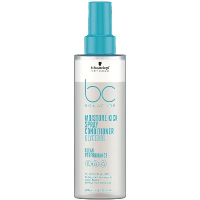 Hair care tips for dullness-Schwarzkopf Bonacure Moisture Kick Spray Conditioner 200ml