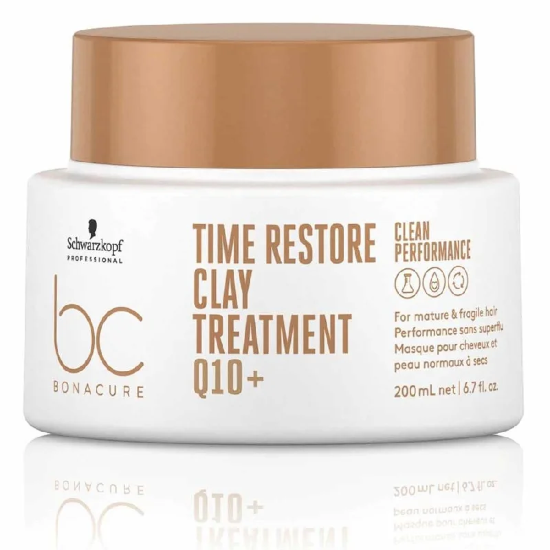 Bonding glue-Schwarzkopf Bonacure Time Restore Clay Treatment 200ml