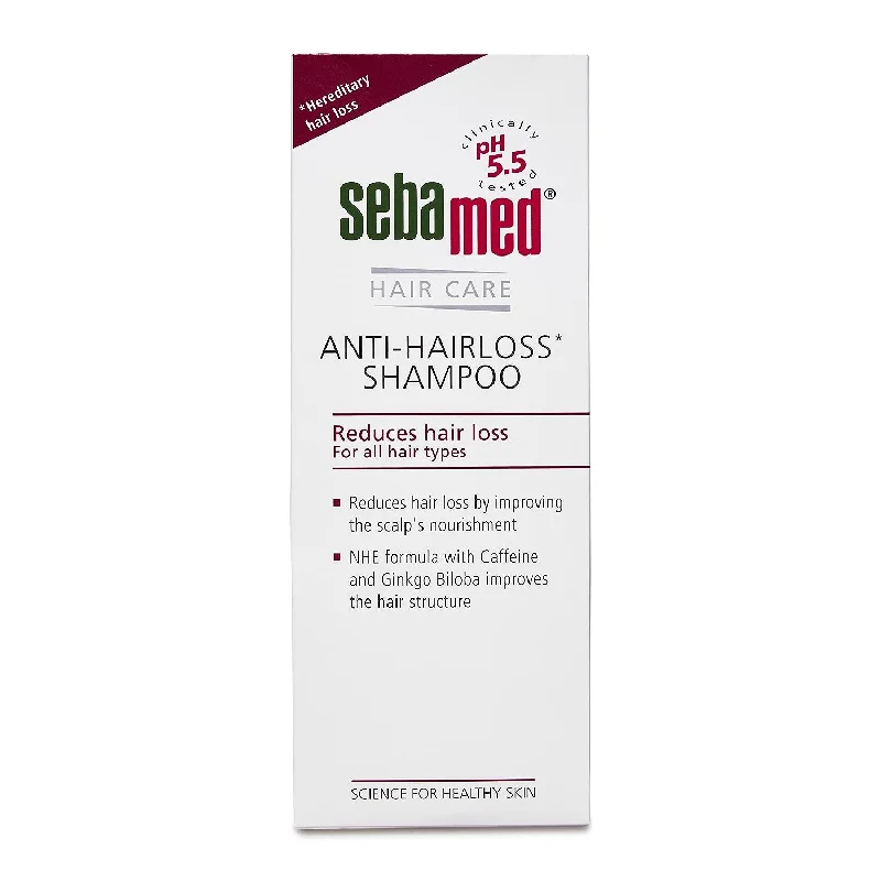 Hair spray-SebaMed Anti Hairloss Shampoo,  200ml