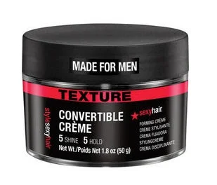 How to maintain healthy hair-Sexy Hair Men's Texture Convertible Creme 1.8 oz