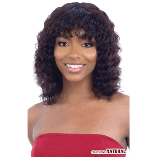 real person hair ring same-day-Shake-N-Go Naked 100% Human Hair Premium Lace Front Wig - HAUTY