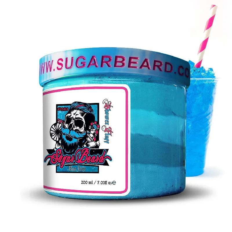 Moisturizing shampoo-Sugar Beard Blue Raspberry Shower Fluff 200ml