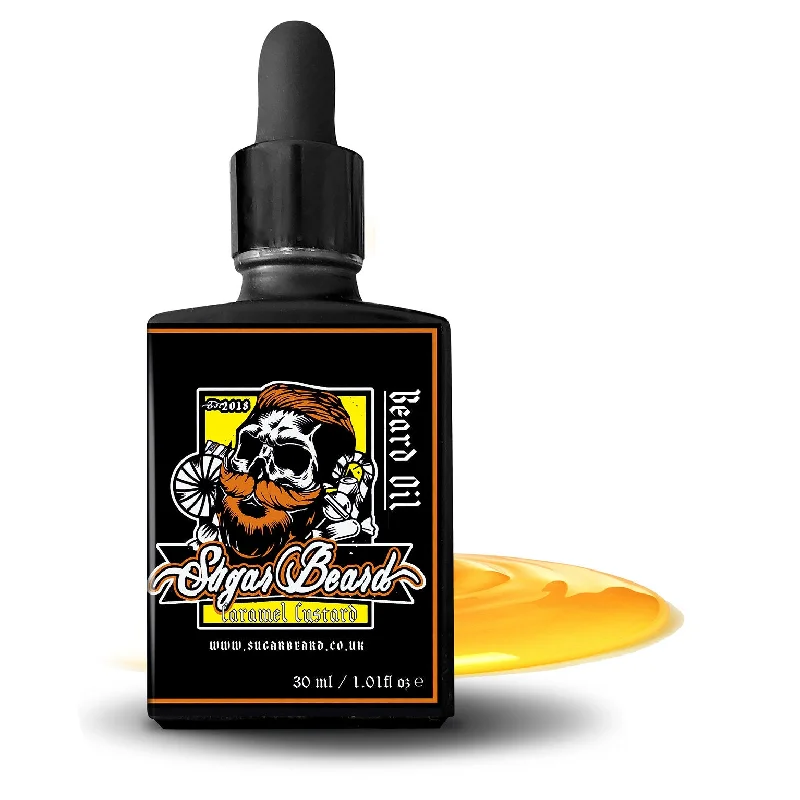 Curl cream-Sugar Beard Caramel Custard Oil 30ml