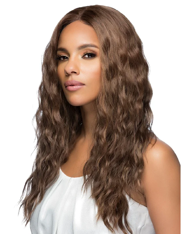 Synthetic wigs green color-Tessa | Lace Front & Lace Part Synthetic Wig by Vivica Fox