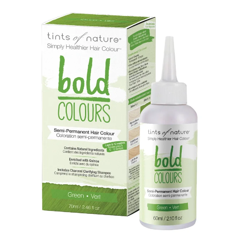 Styling glaze-Tints of Nature Bold Colours - Green Semi-Permanent Hair Colour 70ml