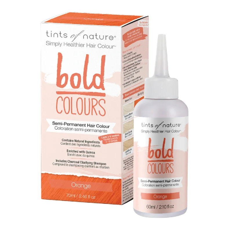 Hair plumper-Tints of Nature Bold Colours - Orange Semi-Permanent Hair Colour 70ml