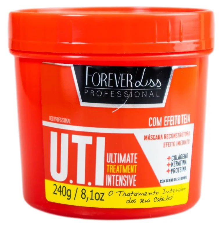 Hair care for brittle ends-Ultimate Treatment Intensive Reconstruction Keratin Mask 240g - Forever Liss