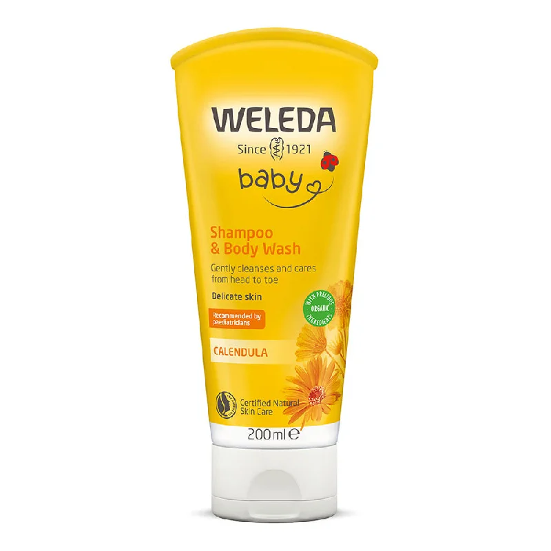 Styling cream-Weleda Baby Calendula Shampoo & Body Wash