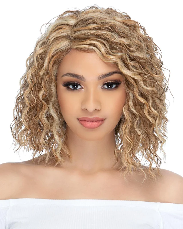 Synthetic wigs with smooth strands-Wendy | Lace Front & Lace Part Synthetic Wig by Vivica Fox